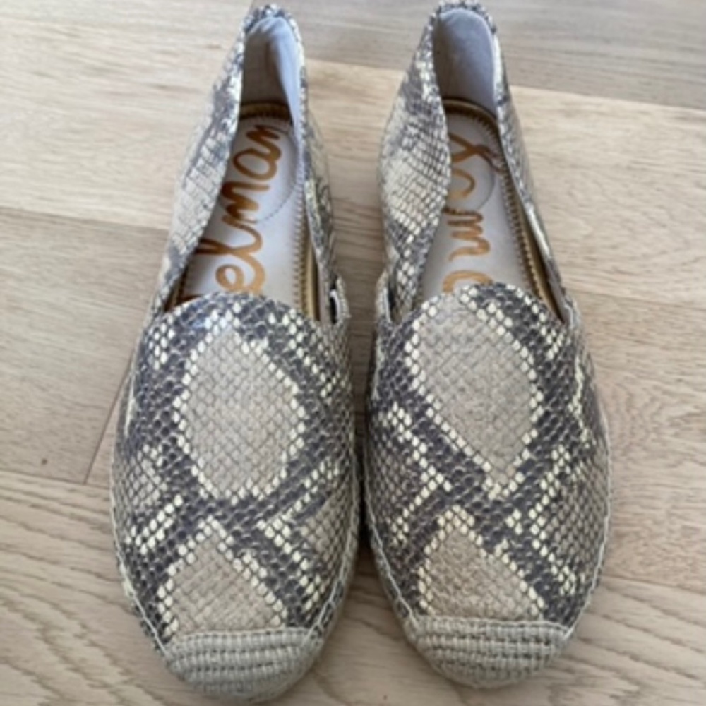 Sam Edelman Snake Print Slip On